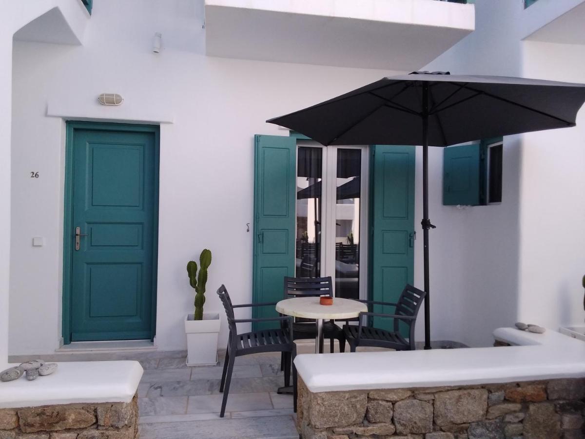 Celeste Apartments Ornos  Bagian luar foto