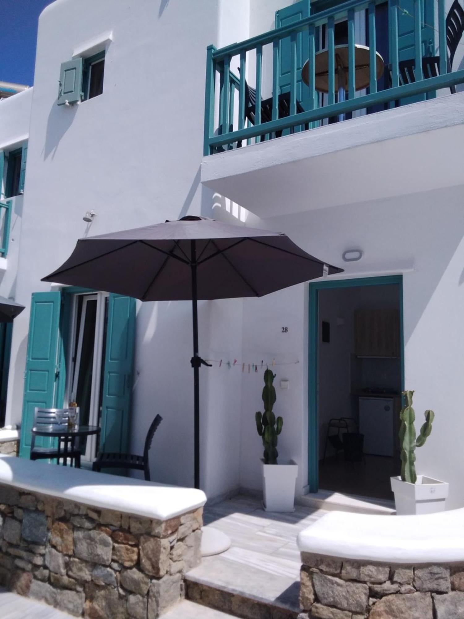 Celeste Apartments Ornos  Bagian luar foto