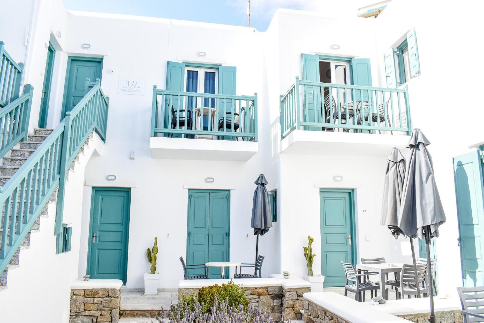 Celeste Apartments Ornos  Bagian luar foto