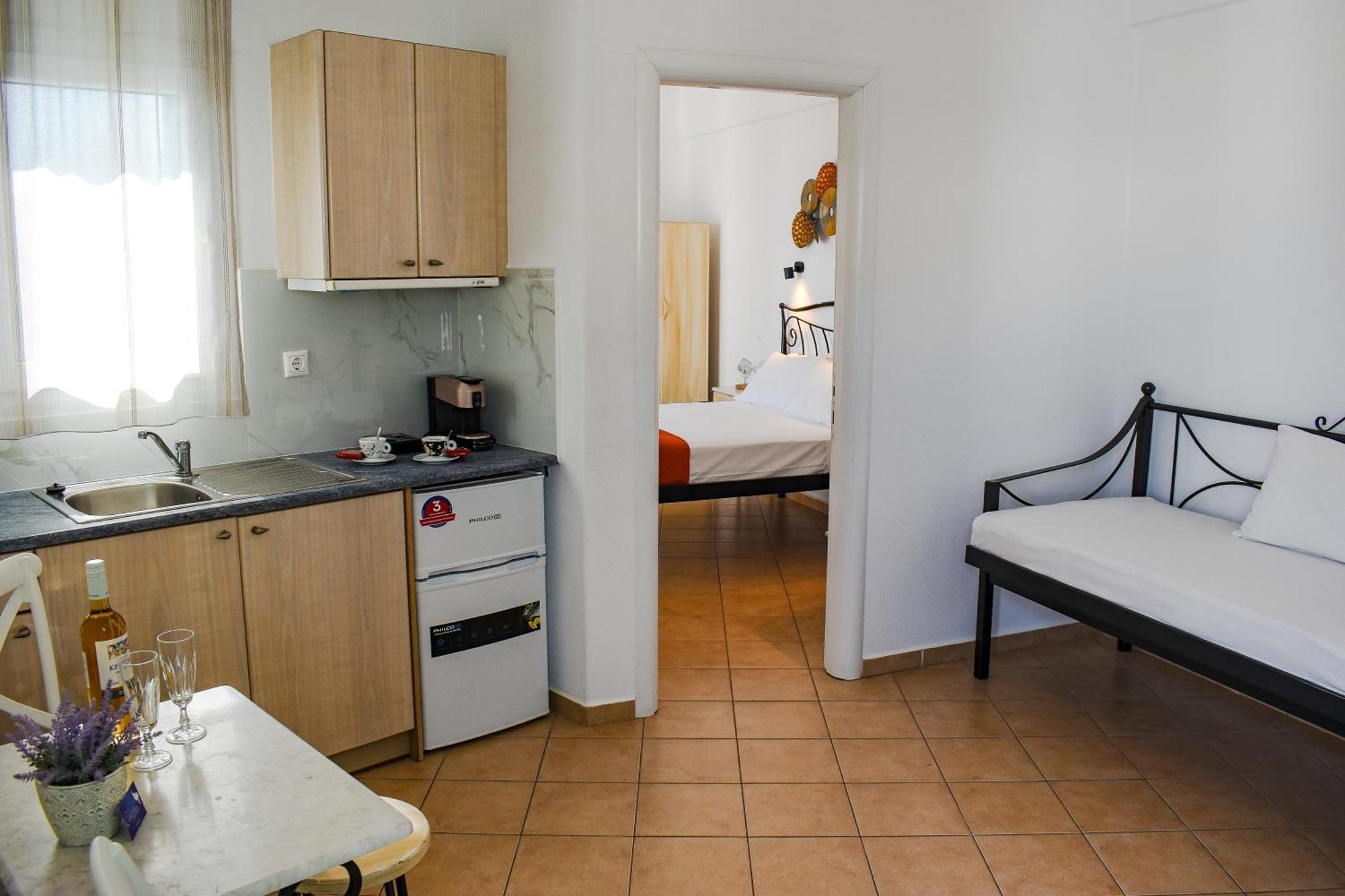 Celeste Apartments Ornos  Bagian luar foto